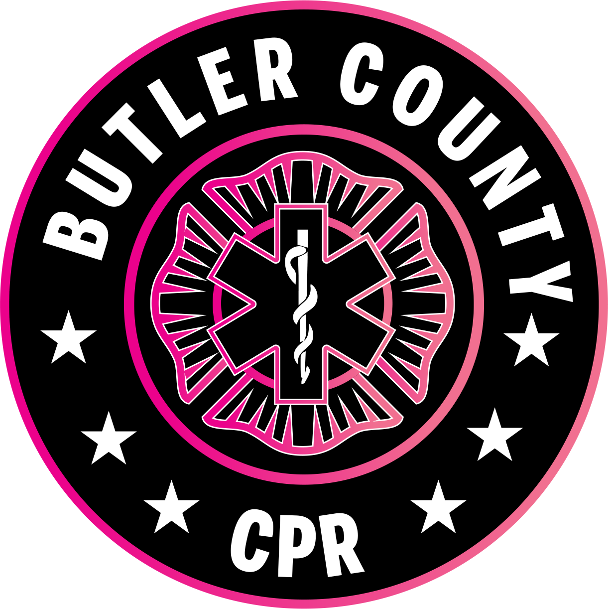 Butler County CPR Circle Logo